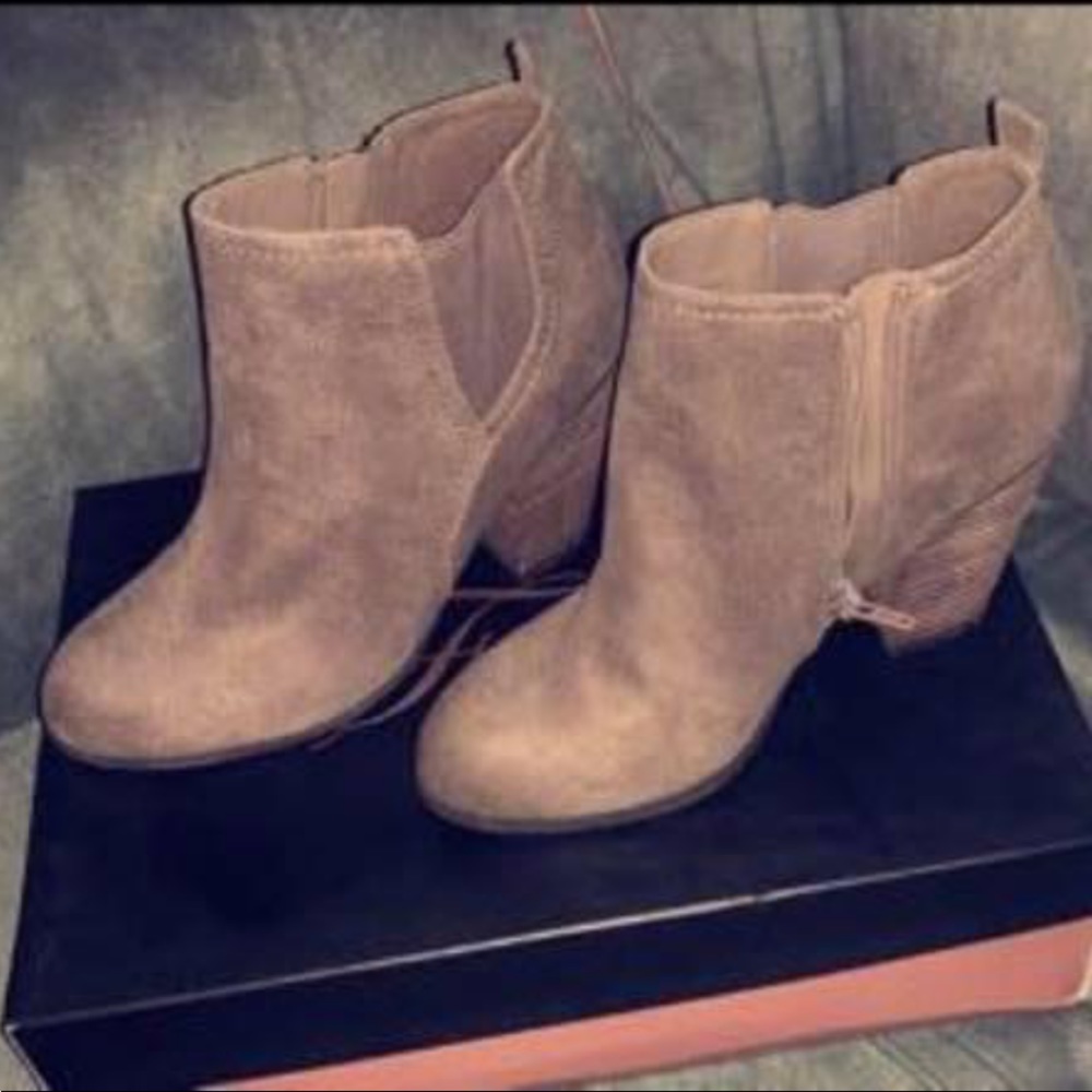 Bootie heels